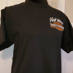 Harley Davison Women's. T-shirt 100% Cotton